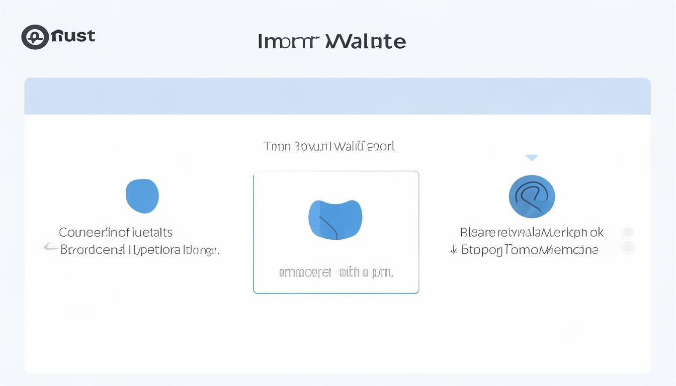 详细讲解如何在Trust Wallet上创建和导入您的钱包_钱包怎么添加到桌面_创建钱包和导入钱包的区别
