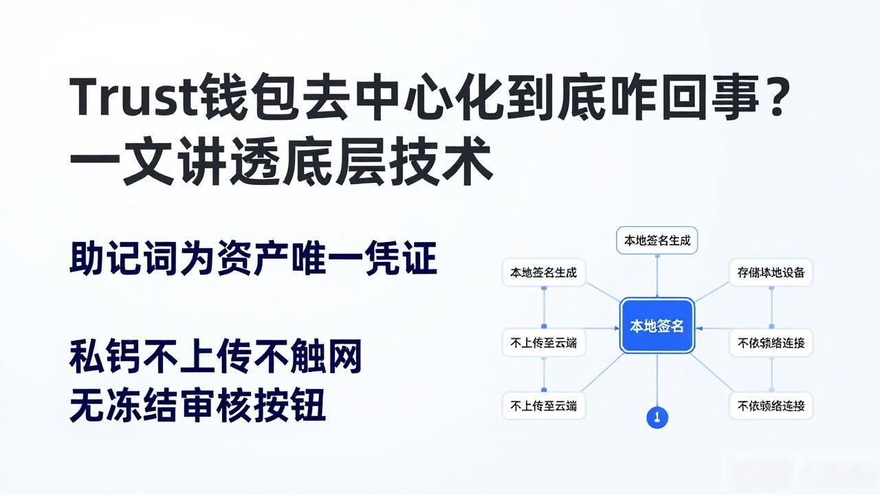 Trust钱包去中心化到底咋回事?一文讲透底层技术