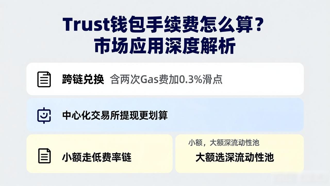 Trust钱包手续费怎么算？市场应用深度解析