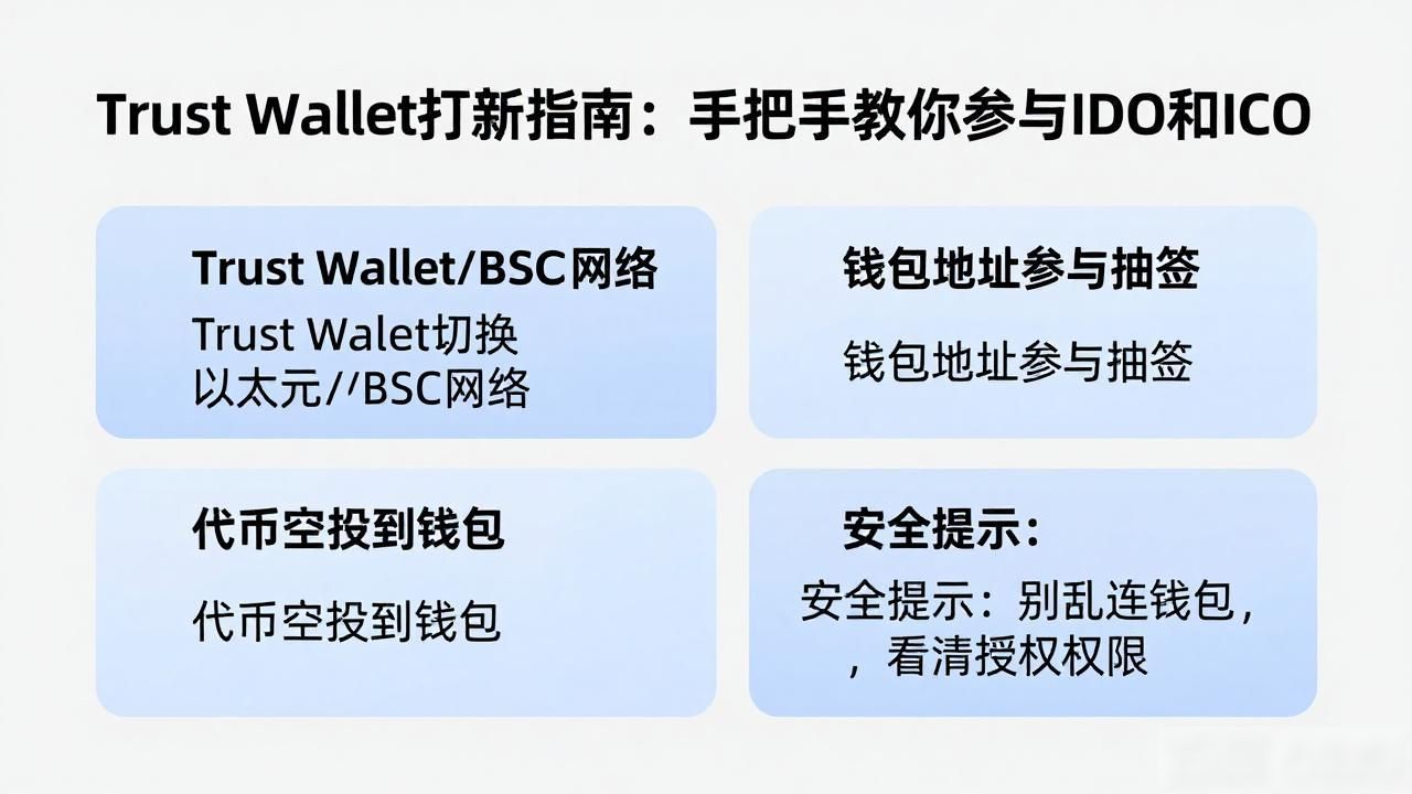 Trust Wallet打新指南:手把手教你参与IDO和ICO