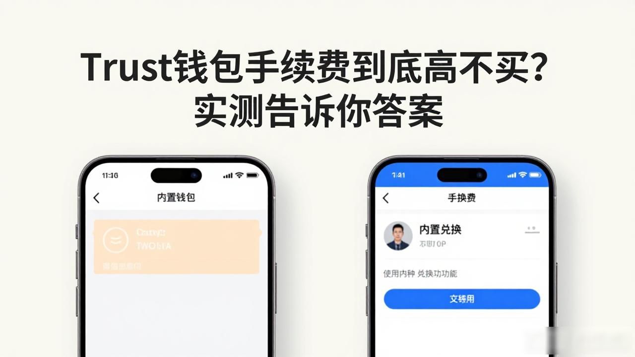 Trust钱包手续费到底高不高?实测告诉你答案