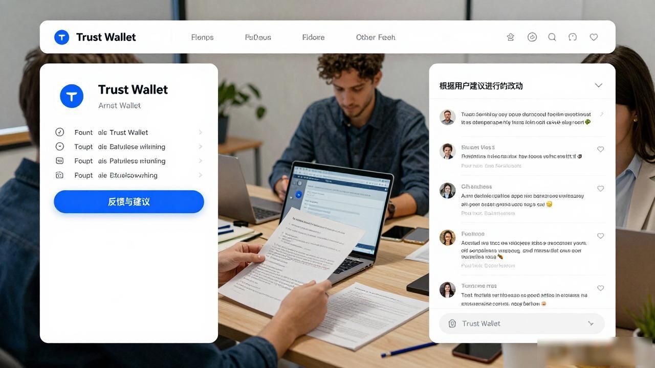 Trust Wallet靠用户反馈升级功能的做法