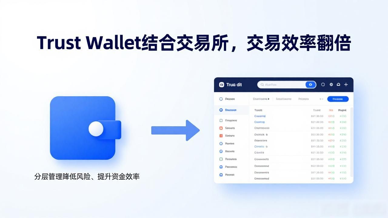 Trust Wallet结合交易所,交易效率翻倍