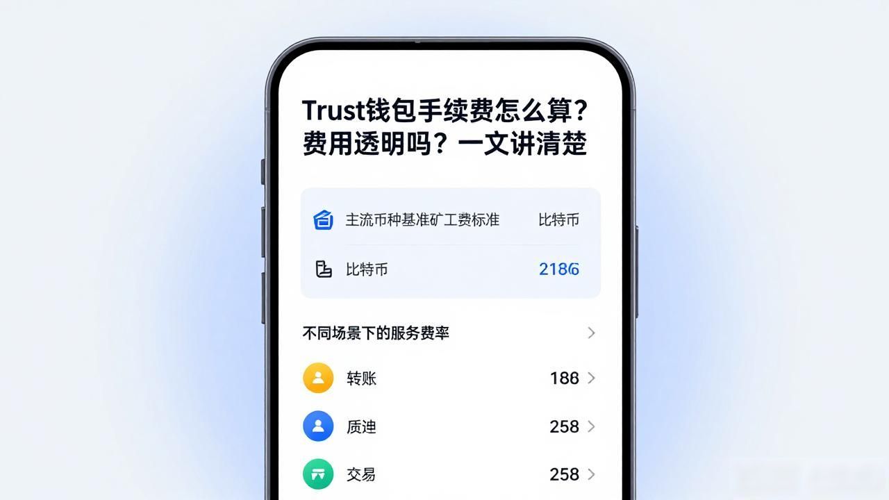 Trust钱包手续费怎么算？费用透明吗？一文讲清楚