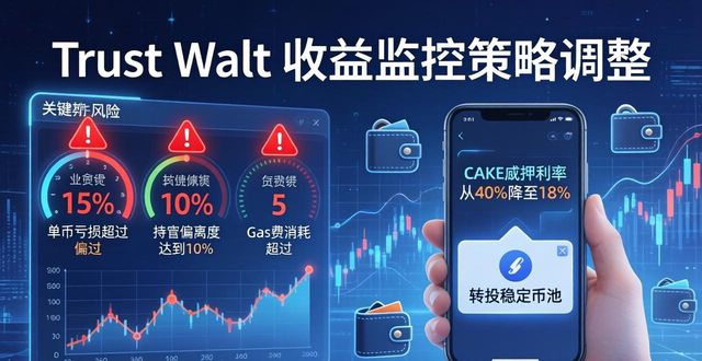 Trust Wallet收益监控：学会及时调策略