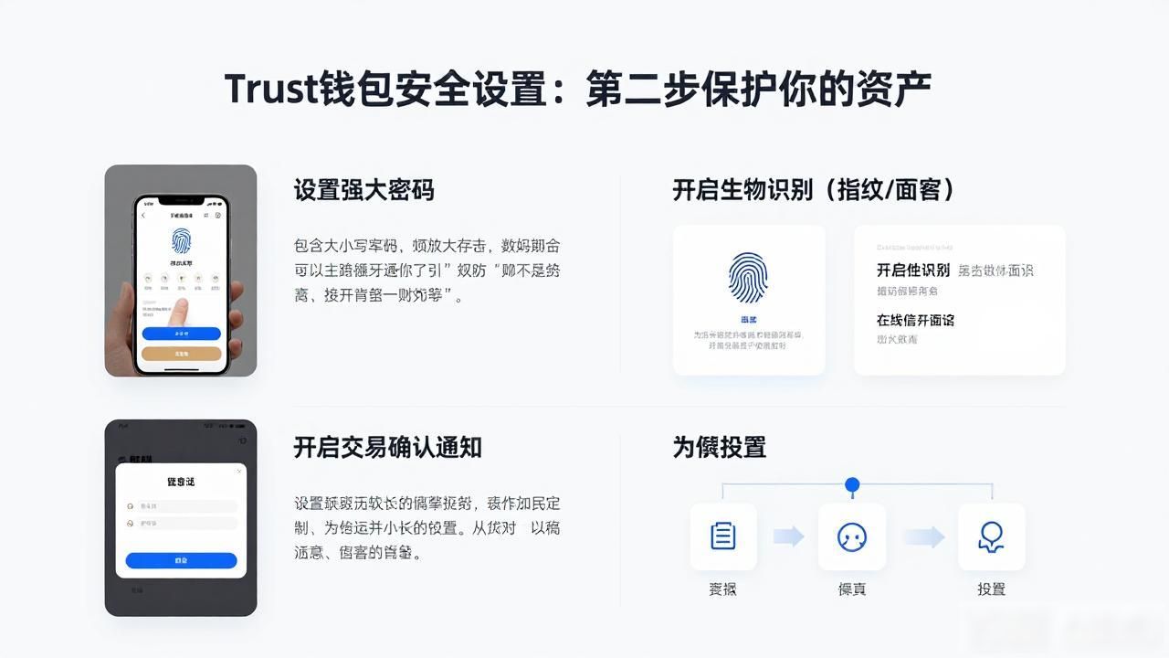 Trust钱包安全设置：第二步保护你的资产