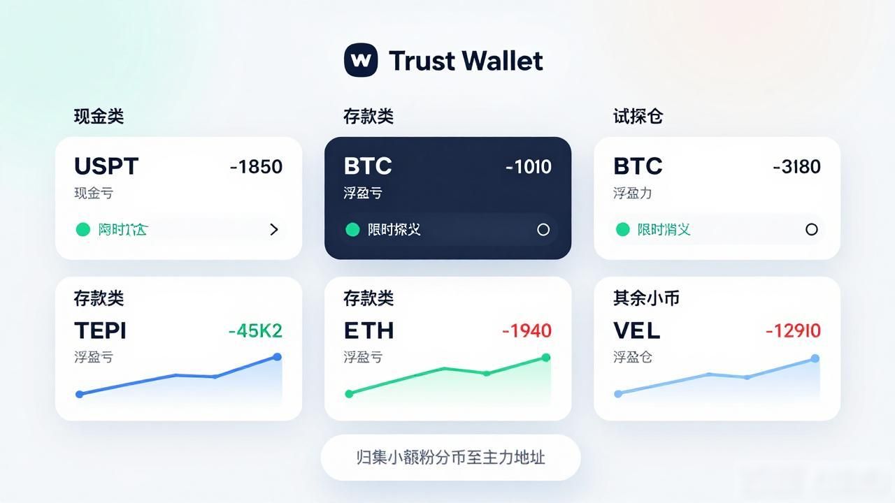 Trust Wallet下载后资产怎么管？投资操作和注意事项