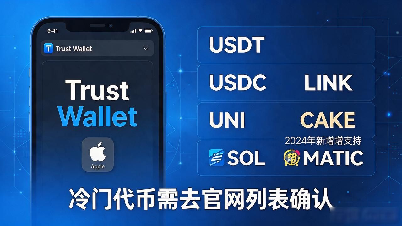 Trust Wallet苹果版能买哪些币？主流加密货币盘点