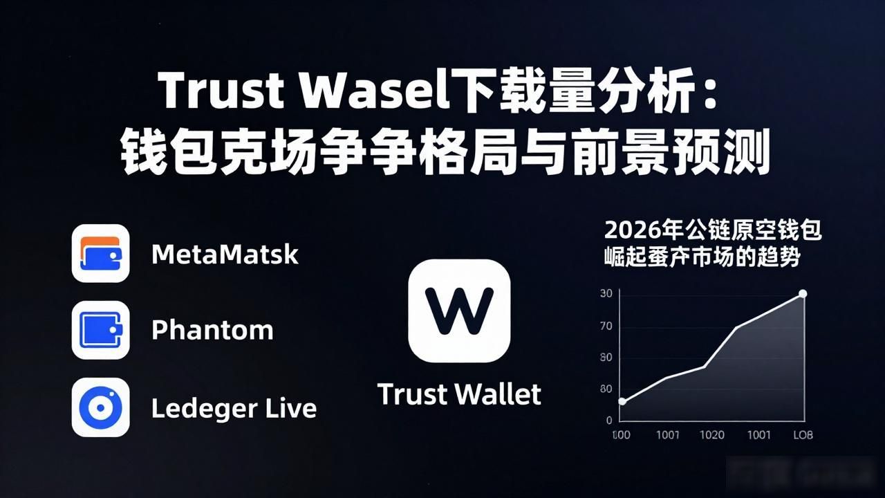 Trust Wallet下载量分析：钱包市场竞争格局与前景预测
