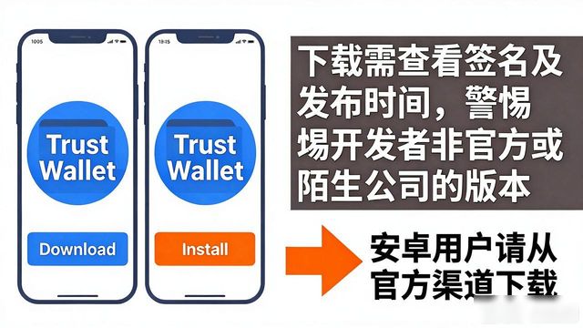 Trust钱包官网入口怎么找？避开山寨软件陷阱！