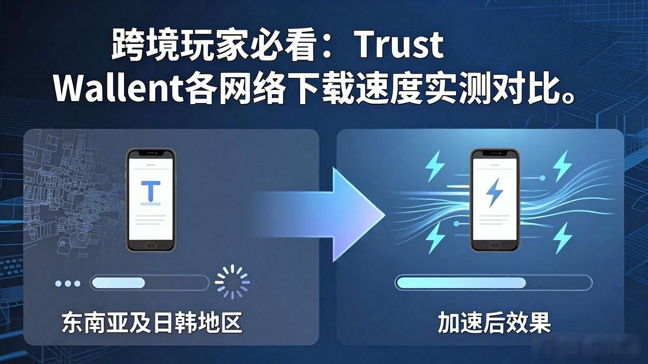 跨境玩家必看:Trust Wallet各网络下载速度实测对比