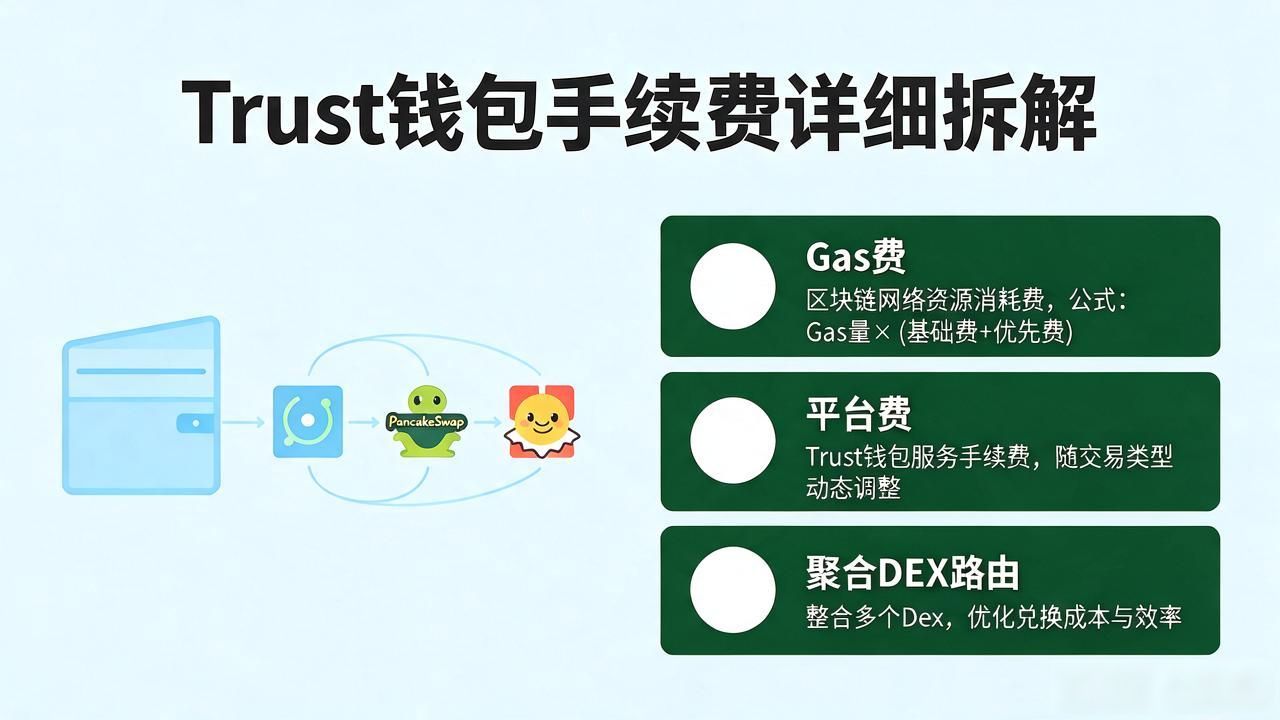 Trust钱包手续费怎么算？gas费+平台费详细拆解