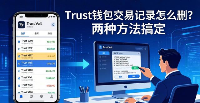 Trust钱包交易记录怎么删？两种方法搞定