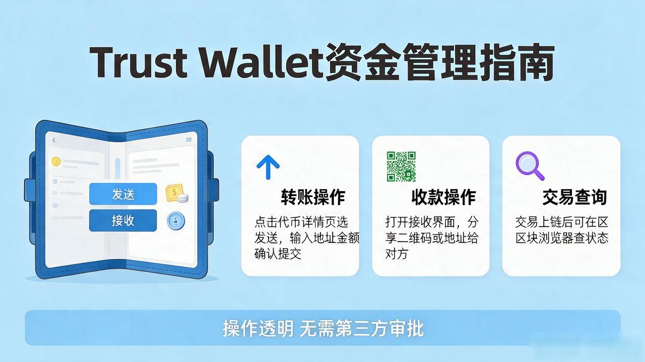 Trust Wallet怎么管理资金？超详细操作指南，手把手教你轻松玩转