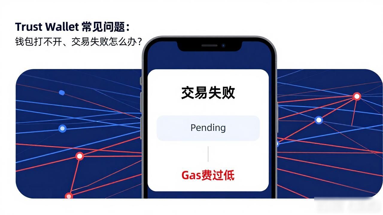 Trust Wallet 常见问题:钱包打不开、交易失败怎么办?