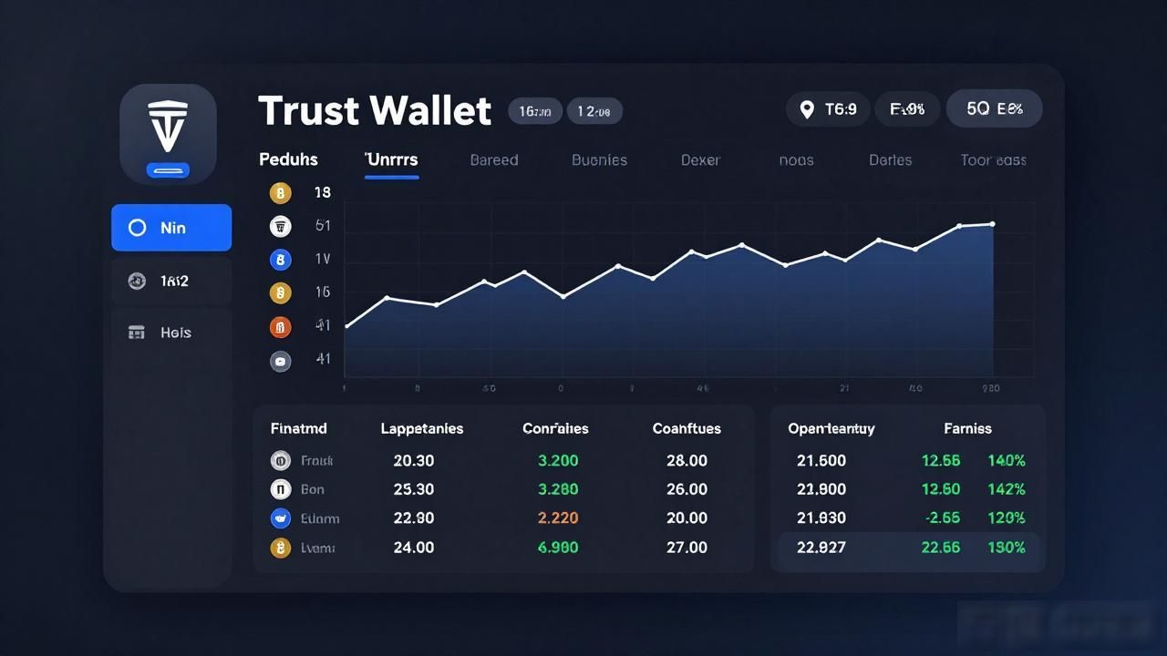 Trust Wallet市场动态怎么用？看懂新功能再投资
