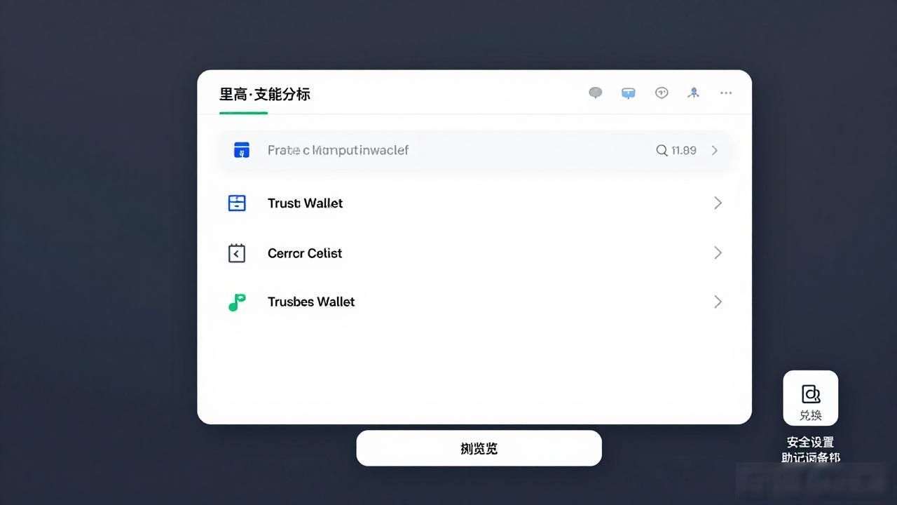 Trust Wallet找不到功能?3步教你快速定位