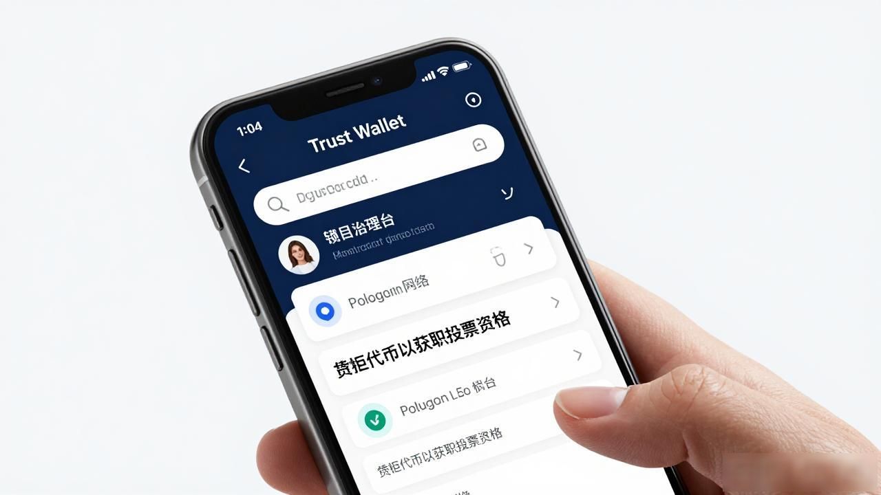 如何在 Trust Wallet 中参与链上治理投票？操作指南
