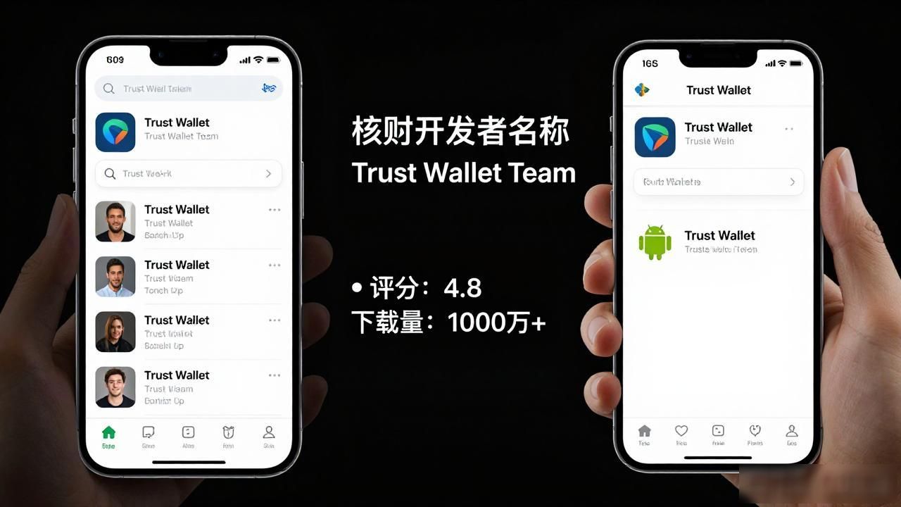 Trust Wallet官方下载链接在哪找？三步教你避开假冒陷阱