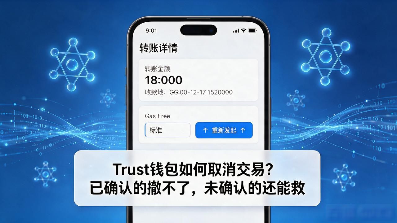 Trust钱包如何取消交易？已确认的撤不了，未确认的还能救