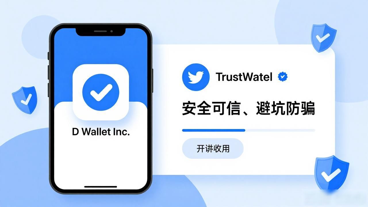 币圈新手Trust钱包下载地址怎么查？避坑实操