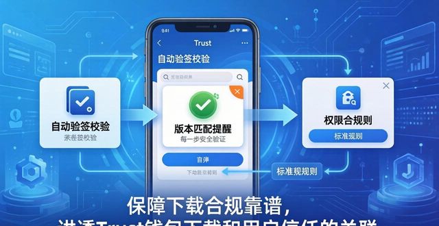 保障下载合规靠谱 讲透Trust钱包下载和用户信任的关联