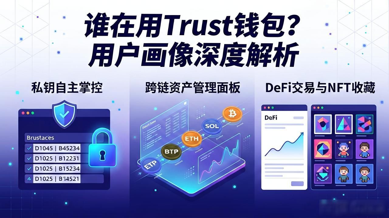 谁在用Trust钱包?用户画像深度解析