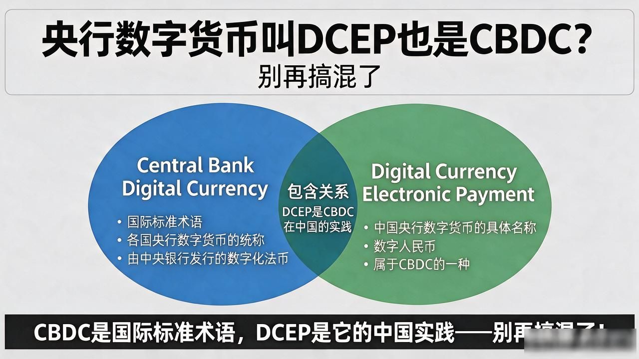 央行数字货币叫DCEP还���CBDC？别再搞混了