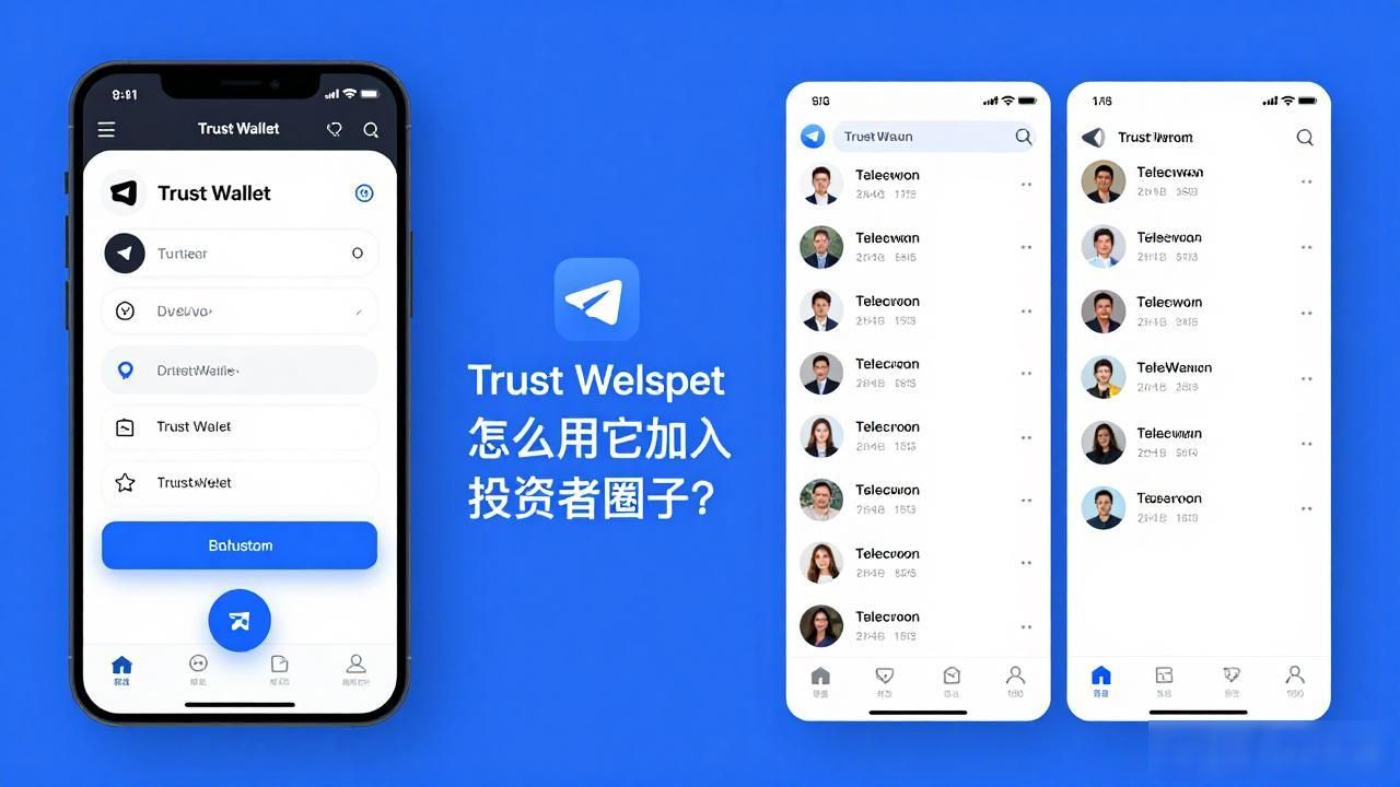 Trust Wallet怎么用它加入投资者圈子？