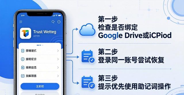Trust钱包丢失别慌：3步找回方法