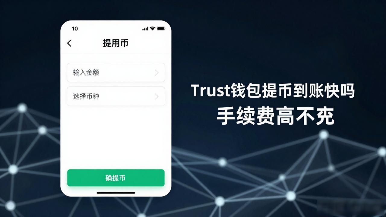 Trust钱包提币到账快吗 手续费高不高