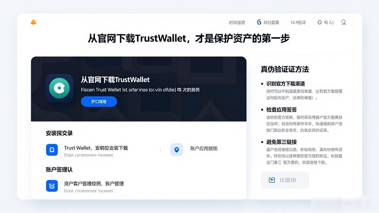 从官网下载Trust Wallet，才是保护资产的第一步