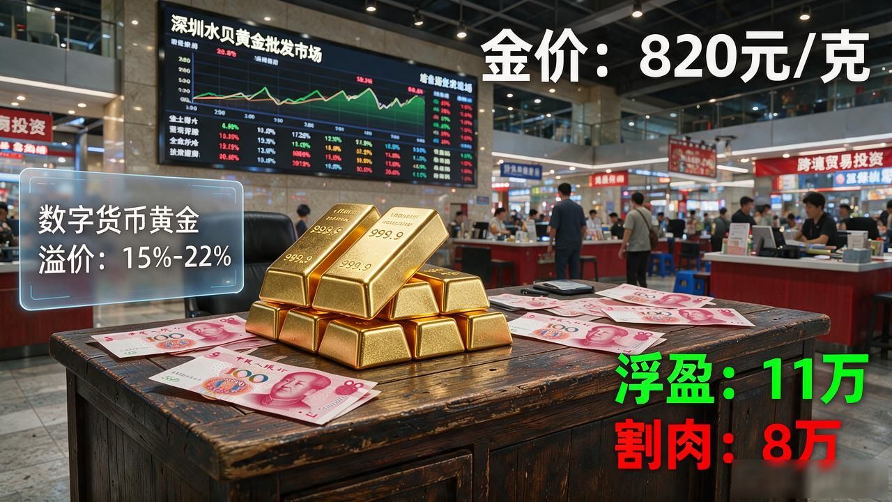 深圳数字货币黄金是真是假，我在深圳数码圈待了八年说句实话