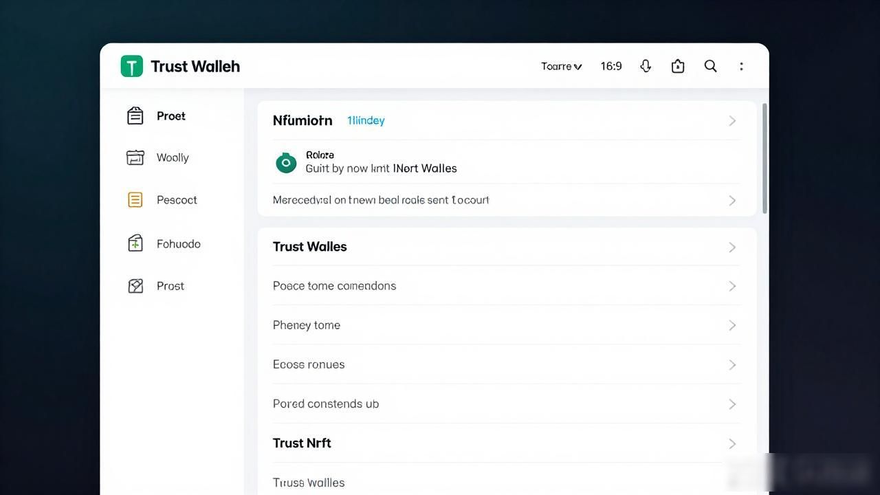 Trust Wallet管理NFT教程：收藏、转账一步到位
