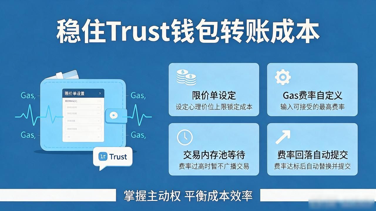 Trust钱包转账费忽高忽低？教你三招稳住成本