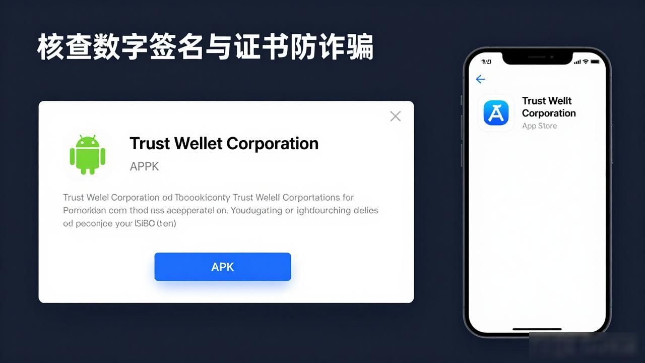 Trust Wallet被假冒？三步核验官方链接防诈骗