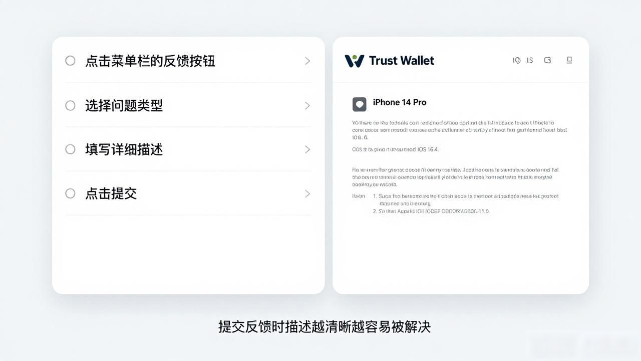 Trust Wallet问题反馈全攻略：官网提意见的正确姿势