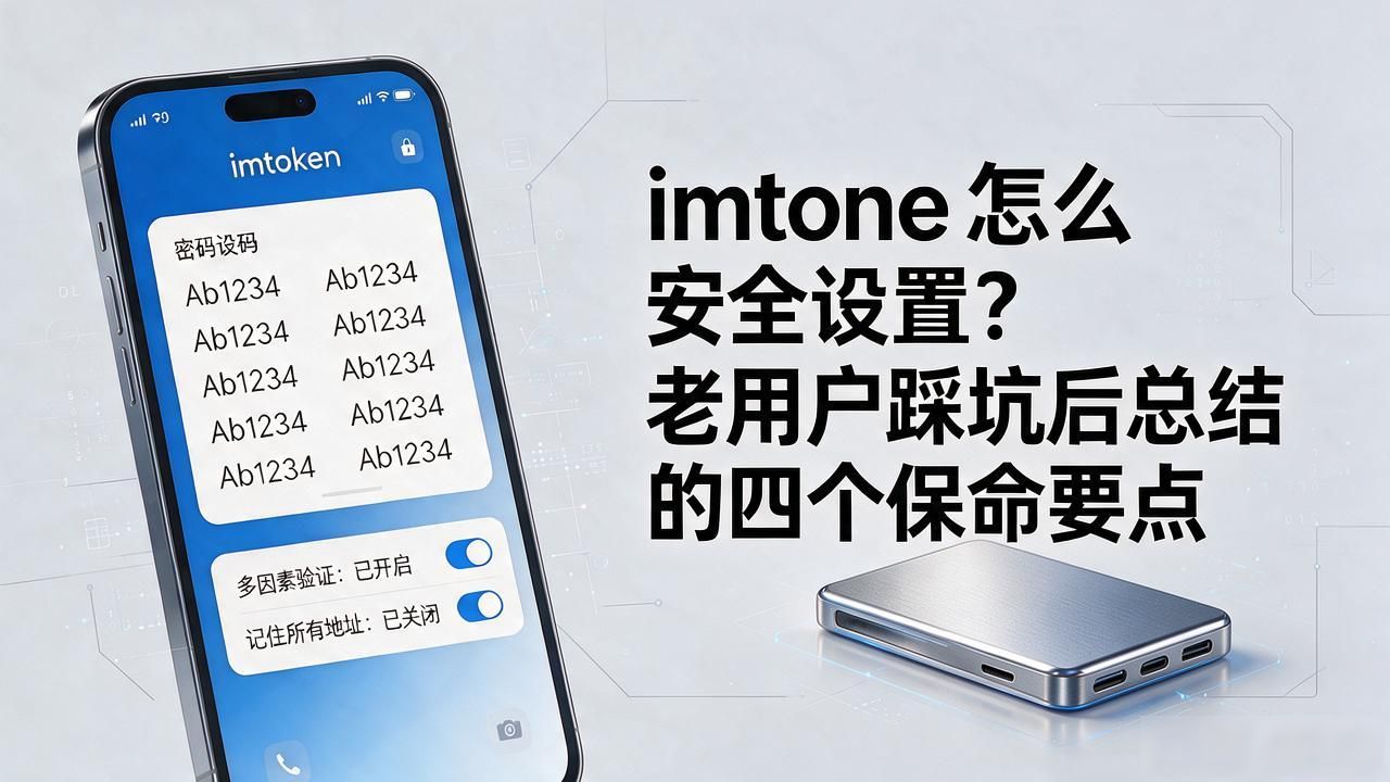 imtoken怎么安全设置？老用户踩坑后总结的四个保命要点