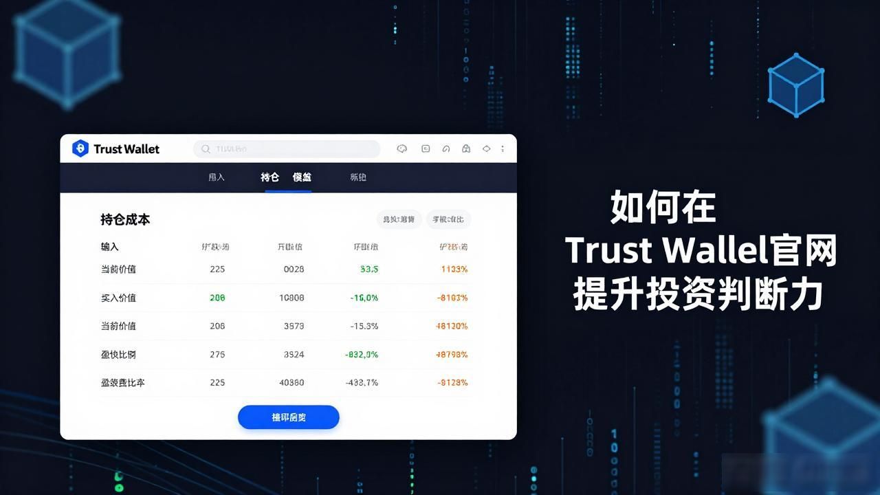 如何在Trust Wallet官网提升投资判断力？