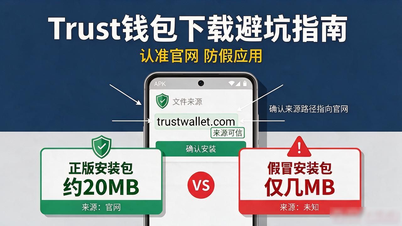 Trust钱包下载避坑指南：认准官网防假应用