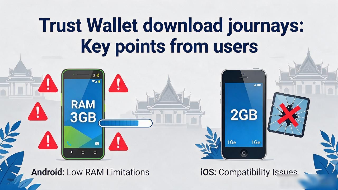 Trust Wallet download journeys： Key points from users Trust Wallet Download: Real User Experiences
