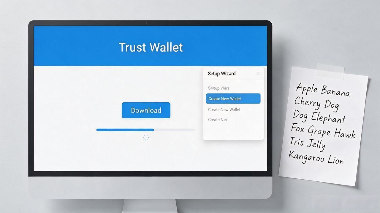 Trust Wallet最新版怎么下载设置？新手照做就行