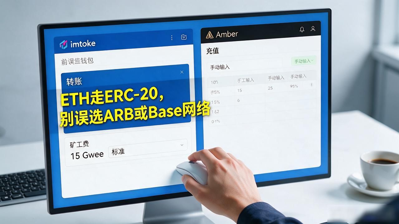 imtoken以太币能转到Amber吗？实操步骤来了