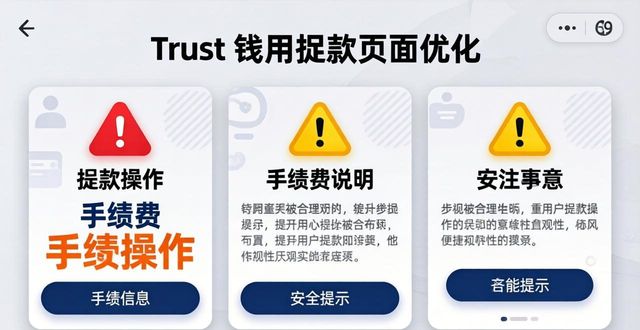 Trust钱包提款页面太乱？这3个视觉优化让操作更顺手