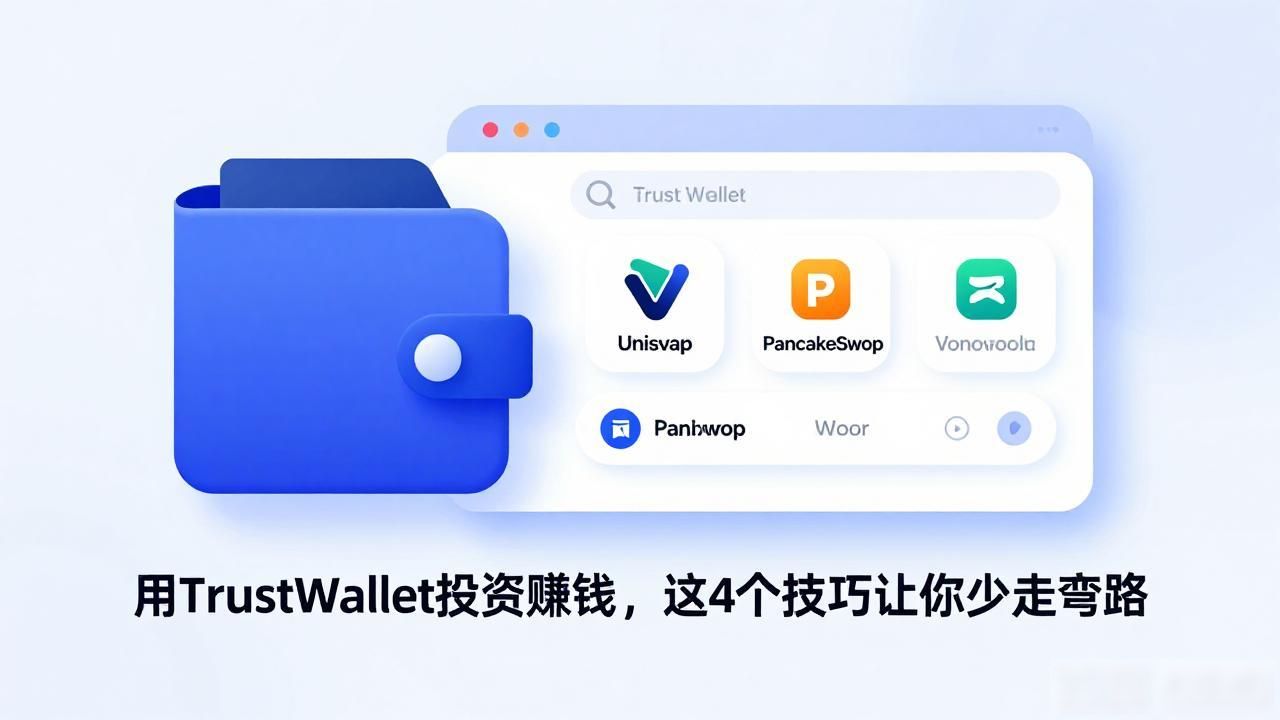 用Trust Wallet投资赚钱，这4个技巧让你少走弯路