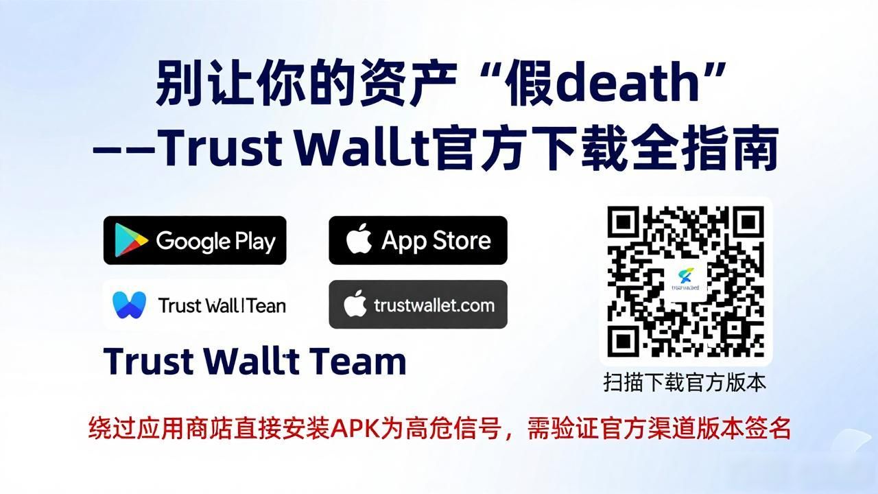 别让你的资产"假 death"——Trust Wallet官方下载全指南