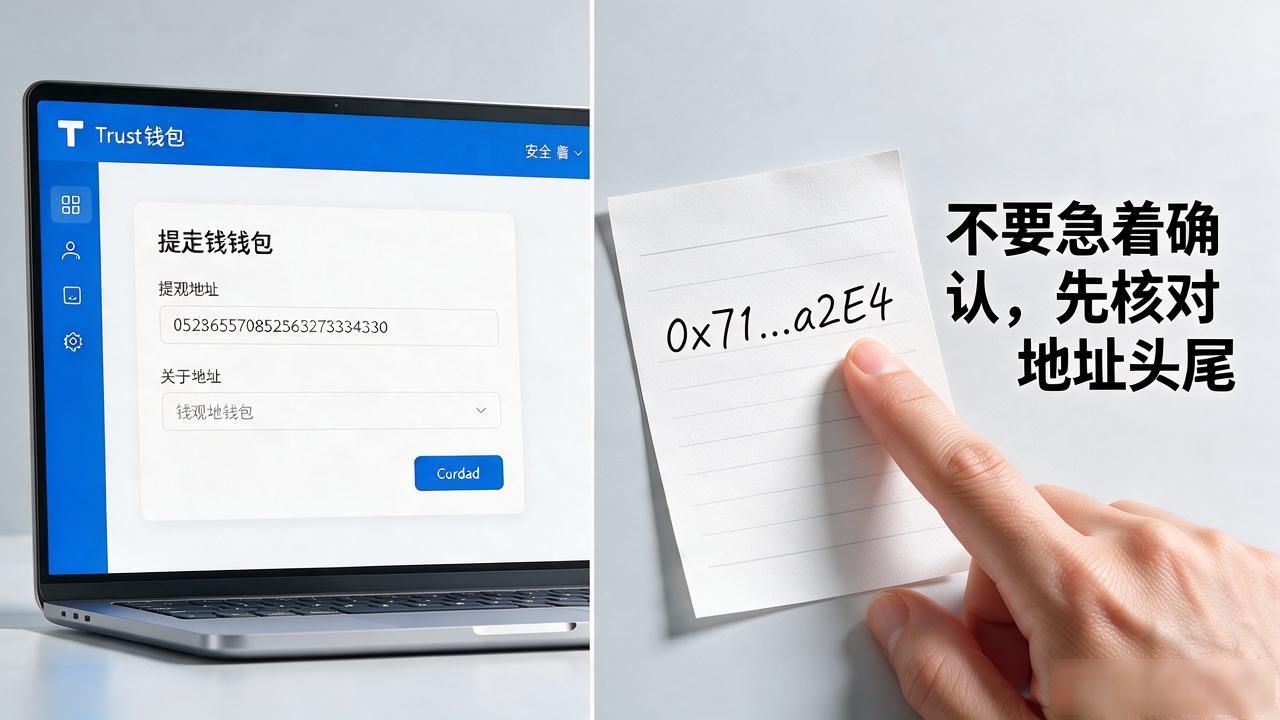 Trust钱包提现信息怎么填才不出错