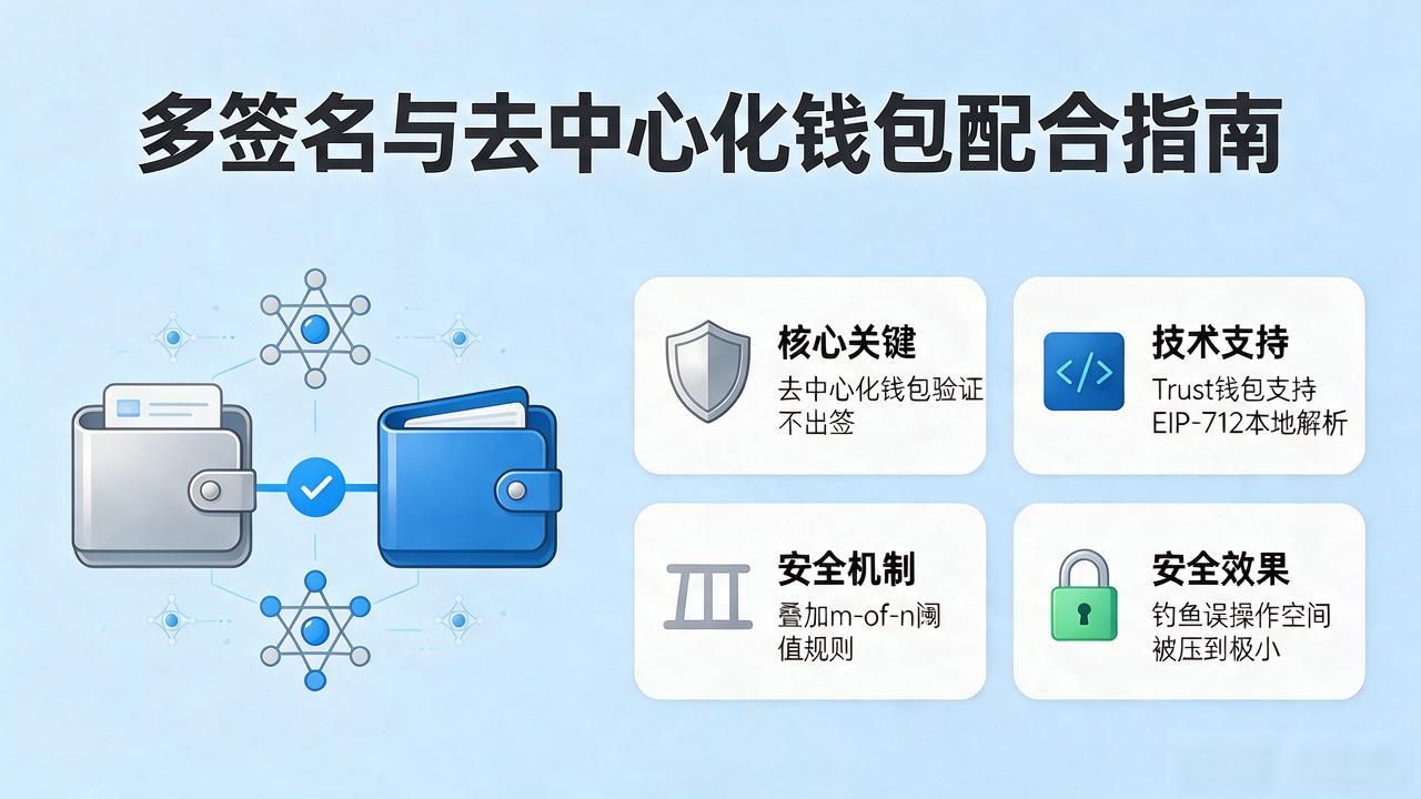 Trust钱包多签名和去中心化钱包怎么配合？实操安全指南