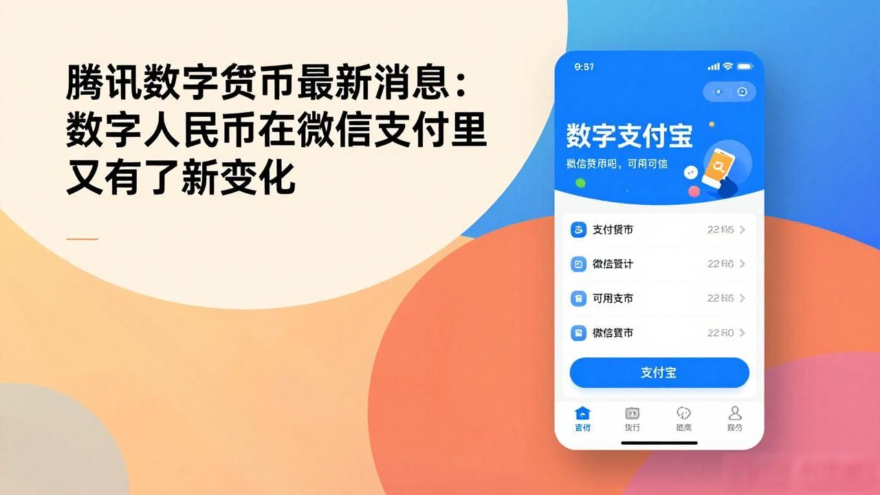 腾讯数字货币最新消息:数字人民币在微信支付里又有了新变化