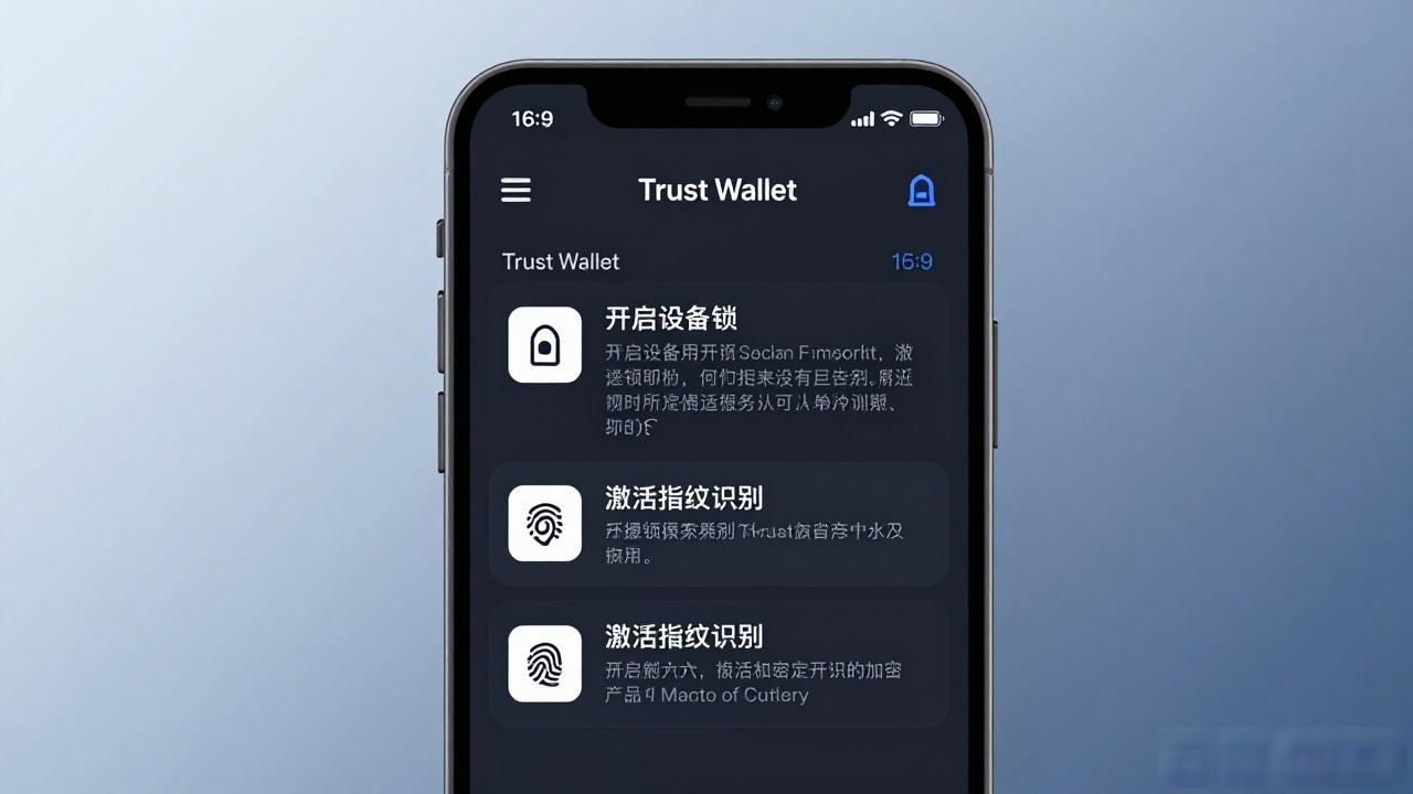 Trust Wallet新装后必做的安全设置,保护你的加密资产